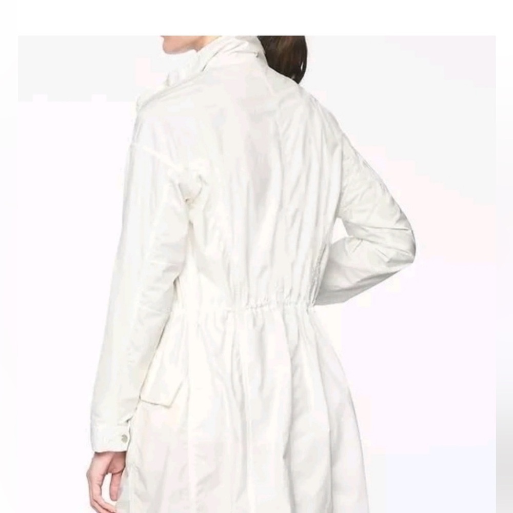 NWT Athleta Organic Cotton Vista Jacket-White Size Small - Picture 2 of 11